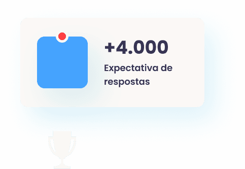 +100 entrevistados na pesquisa